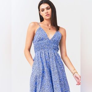Deluc Women's Belize Maxi Dress, French Blue